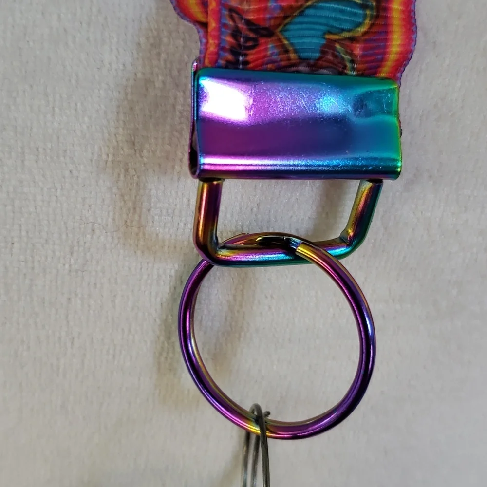 Rodeo Key Lanyard Keys Peace Love Cowgirl Vaquera Cowboy Horse Leopard Bronc - Picture 8 of 11